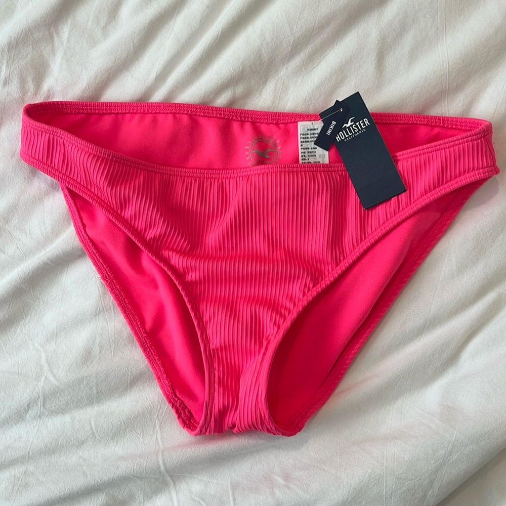 Hot pink hollister bikini bottoms